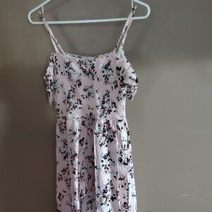 Floral Kids Dress/short Combo